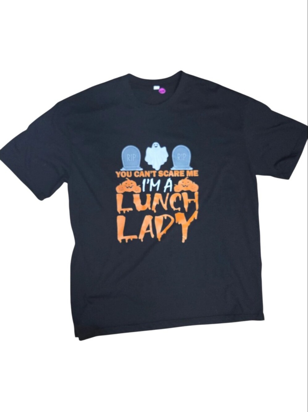Halloween Lunch lady Tshirt 2X